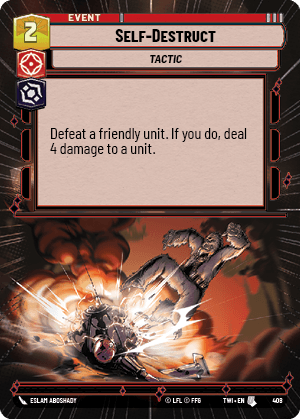 Self-Destruct