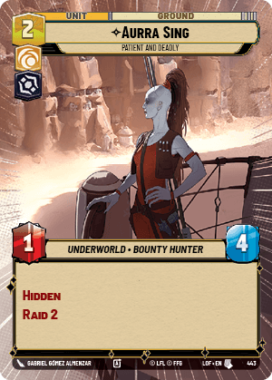 ⟡ Aurra Sing, Patient and Deadly