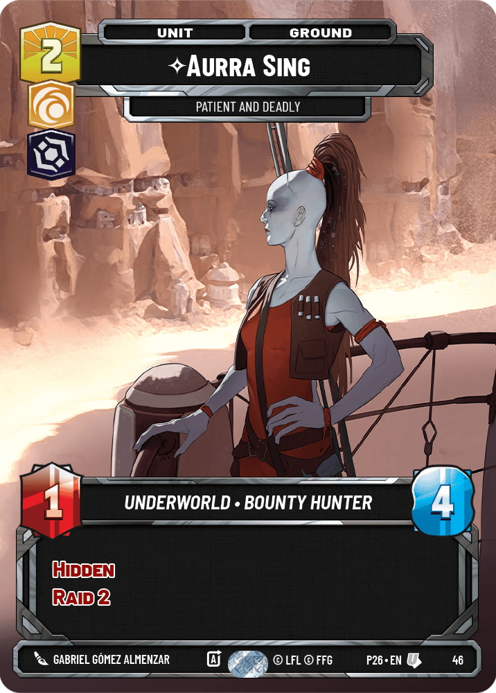 ⟡ Aurra Sing, Patient and Deadly