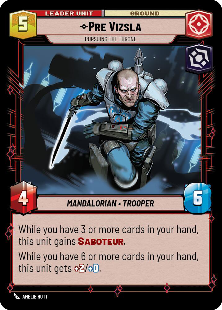 ⟡ Pre Vizsla, Pursuing the Throne (back)