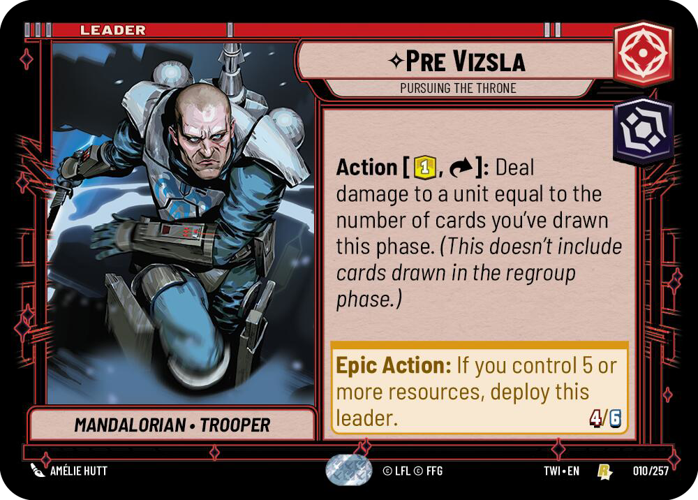 ⟡ Pre Vizsla, Pursuing the Throne