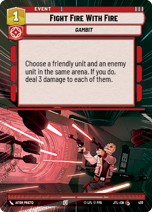 Fight Fire With Fire