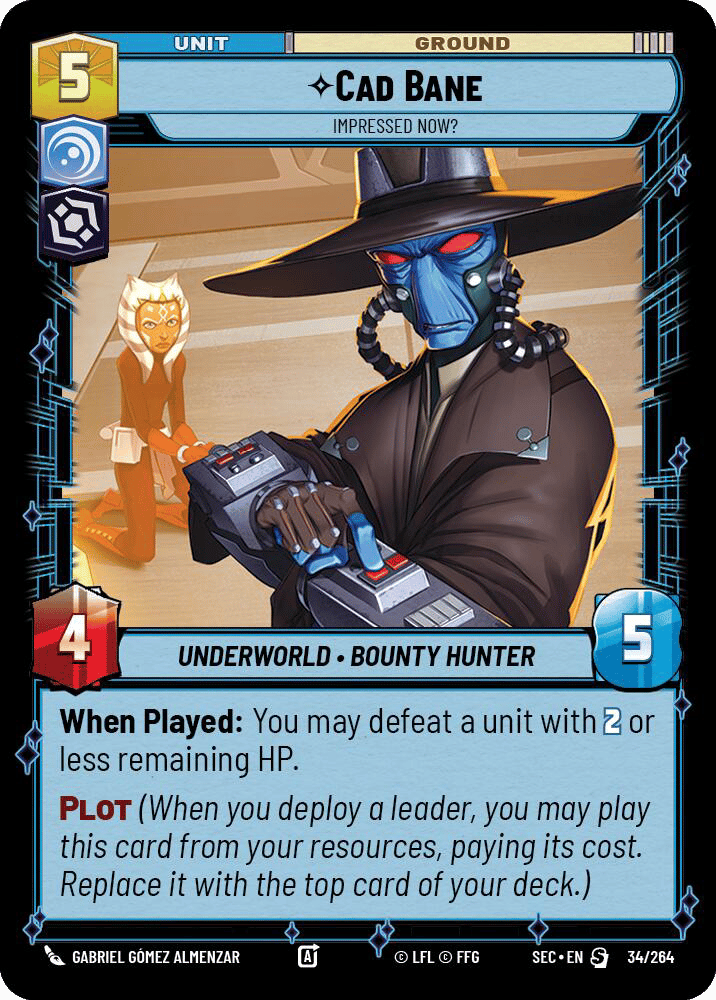 ⟡ Cad Bane, Impressed Now?