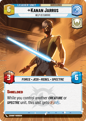 ⟡ Kanan Jarrus, Help Us Survive (back)