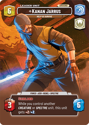 ⟡ Kanan Jarrus, Help Us Survive (back)