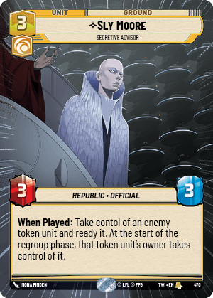 ⟡ Sly Moore, Secretive Advisor