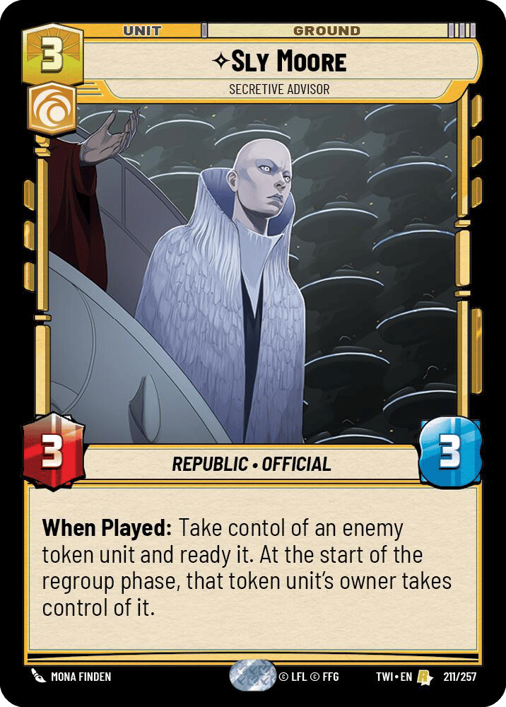 ⟡ Sly Moore, Secretive Advisor