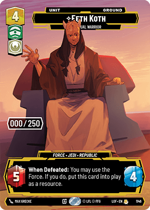 ⟡ Eeth Koth, Spiritual Warrior