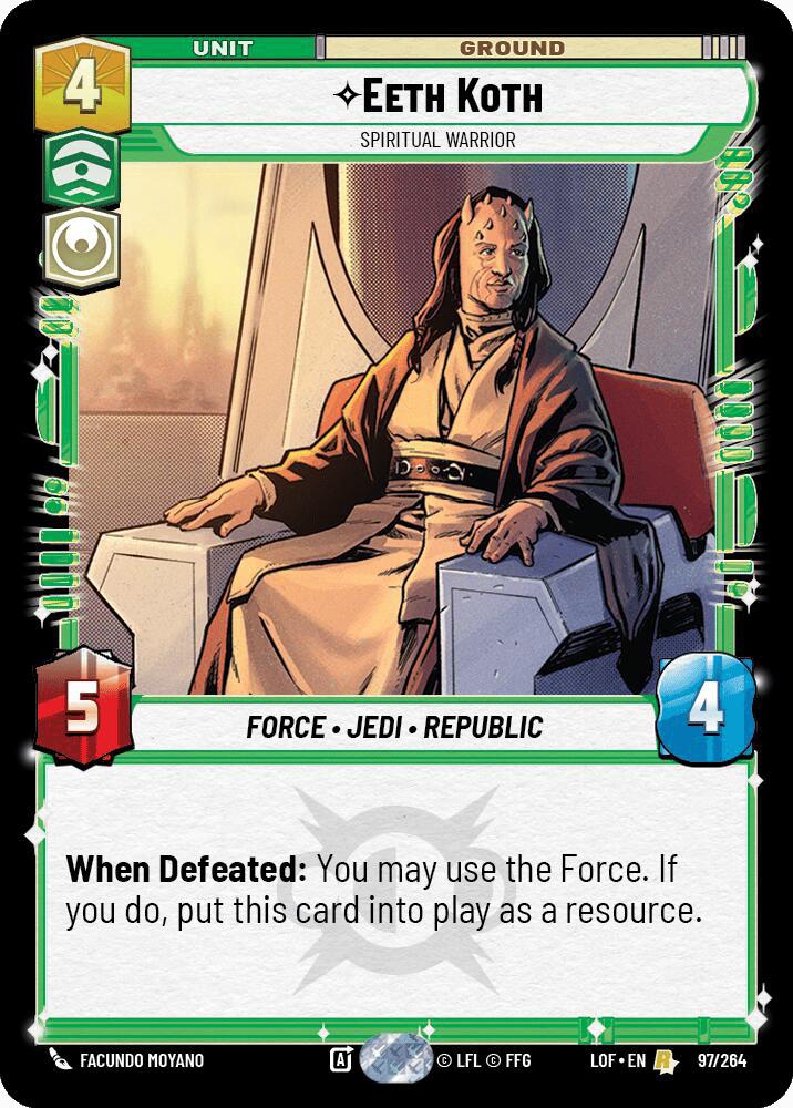 ⟡ Eeth Koth, Spiritual Warrior