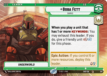 ⟡ Boba Fett, Daimyo