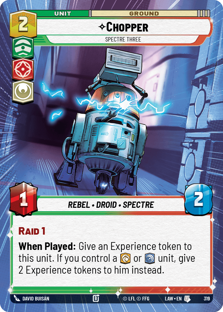 ⟡ Chopper, Spectre Three