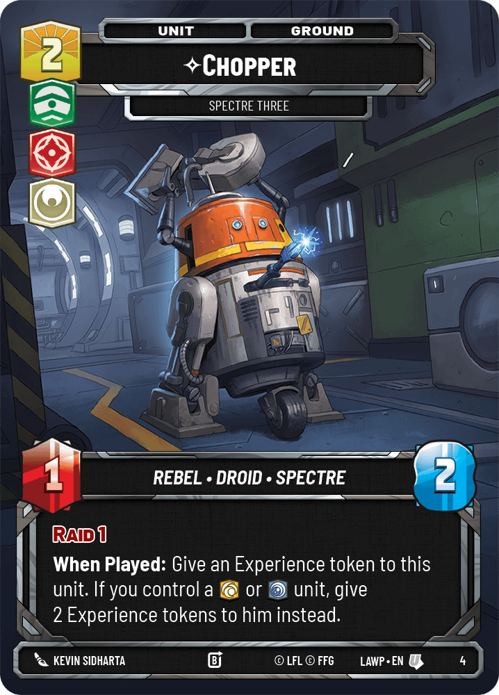 ⟡ Chopper, Spectre Three