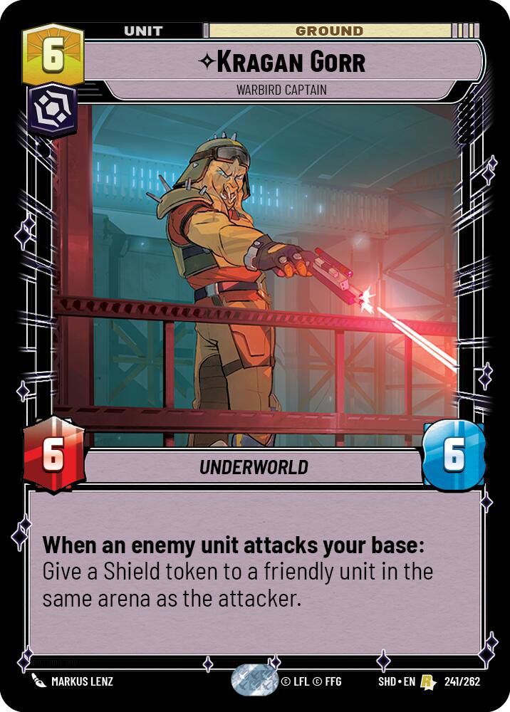 ⟡ Kragan Gorr, Warbird Captain