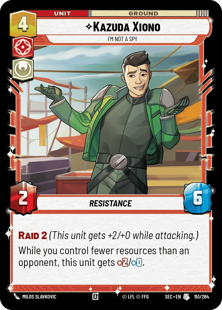 ⟡ Kazuda Xiono, I'm Not A Spy