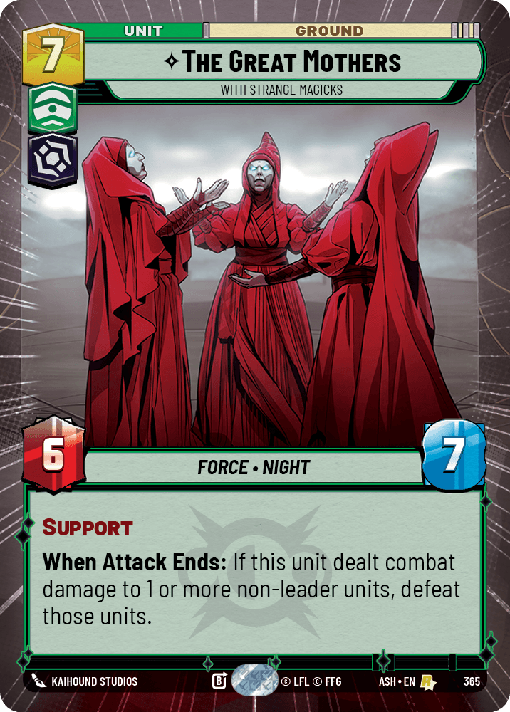 ⟡ The Great Mothers, With Strange Magicks