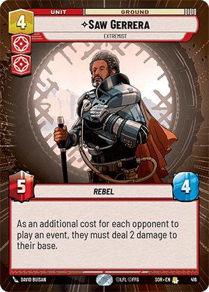 ⟡ Saw Gerrera, Extremist