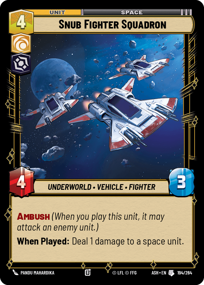 Snub Fighter Squadron