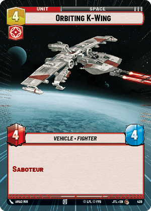 Orbiting K-Wing