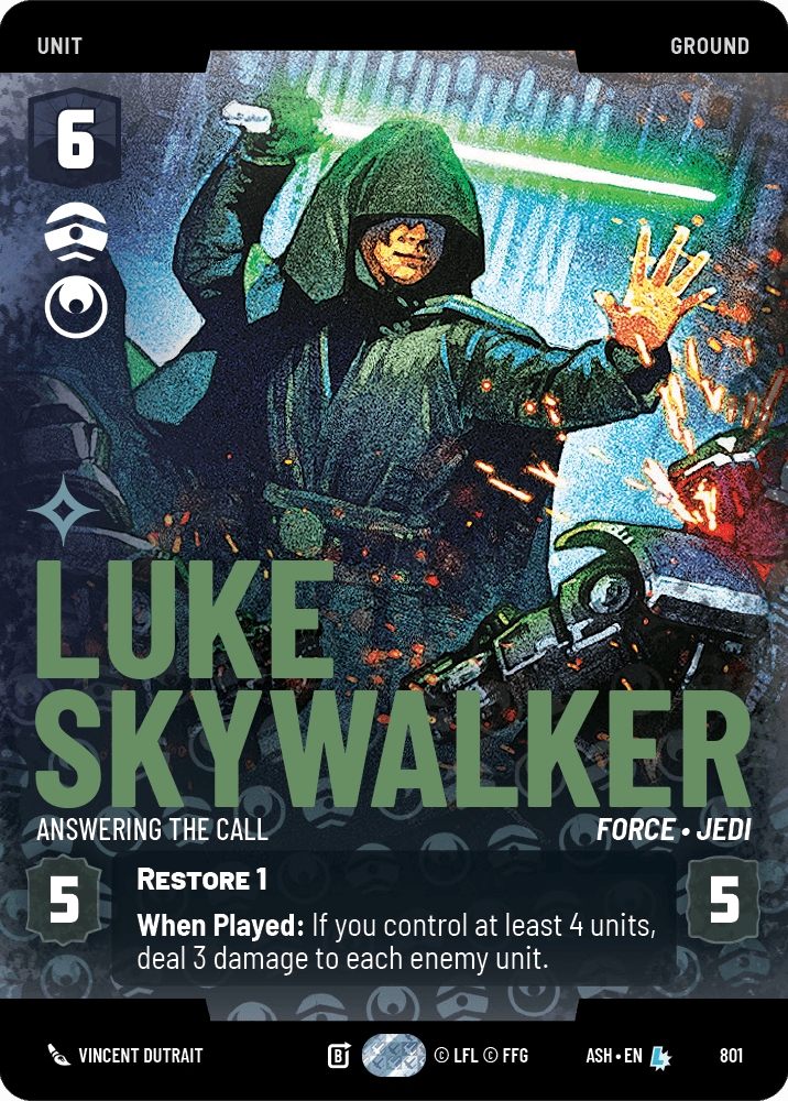 ⟡ Luke Skywalker, Answering the Call