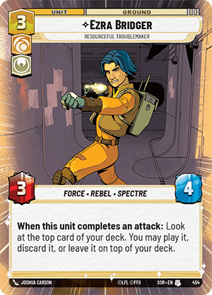 ⟡ Ezra Bridger, Resourceful Troublemaker