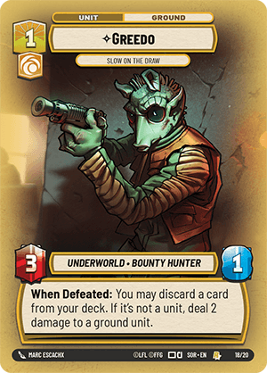 ⟡ Greedo, Slow on the Draw