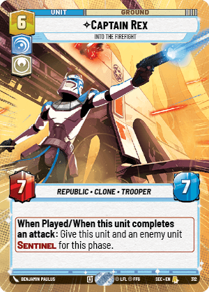 ⟡ Captain Rex, Into the Firefight
