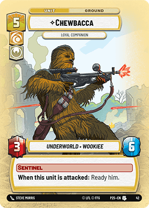 ⟡ Chewbacca, Loyal Companion