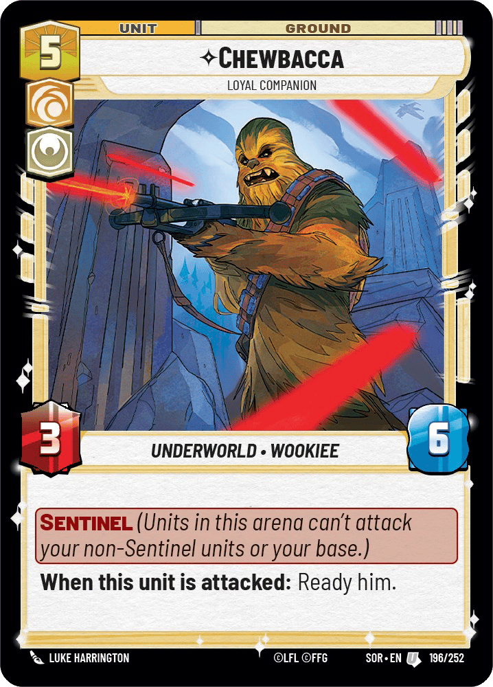 ⟡ Chewbacca, Loyal Companion
