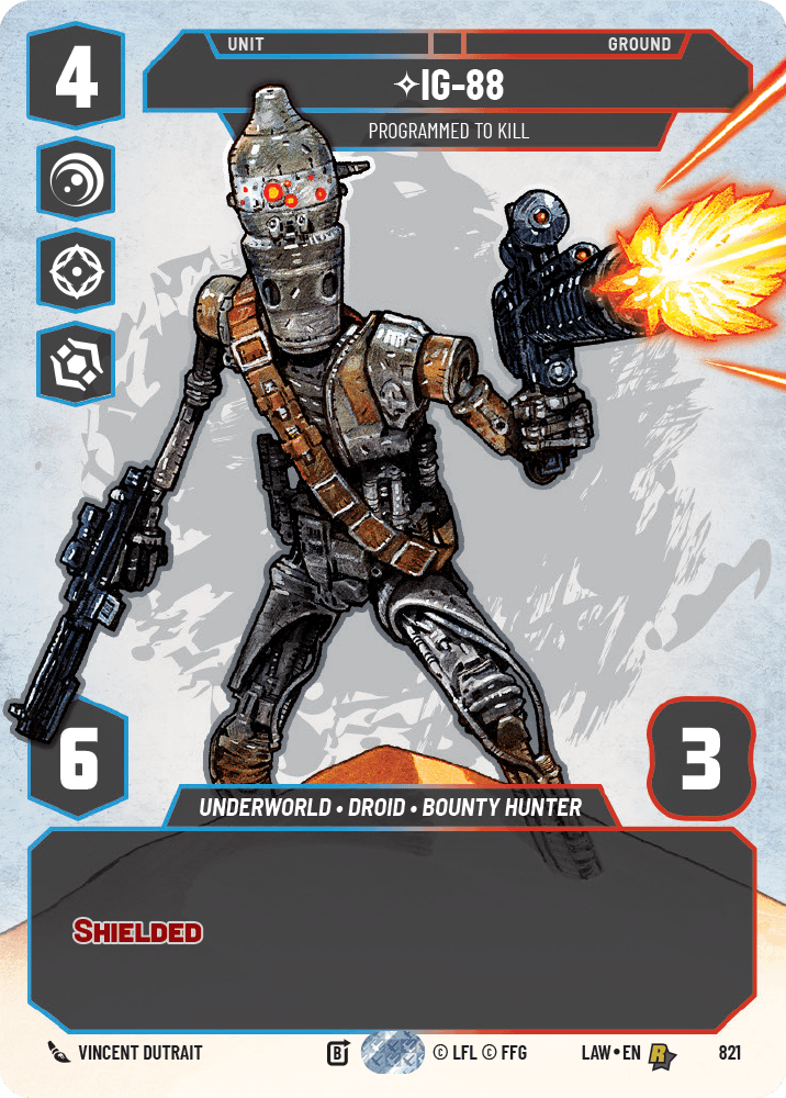 ⟡ IG-88, Programmed to Kill