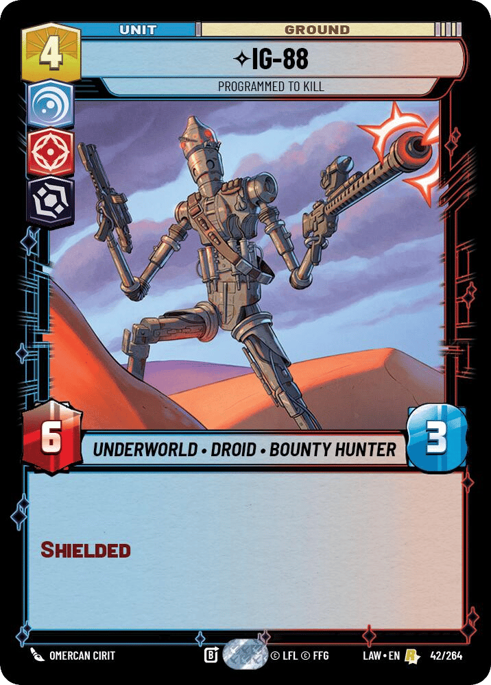 ⟡ IG-88, Programmed to Kill