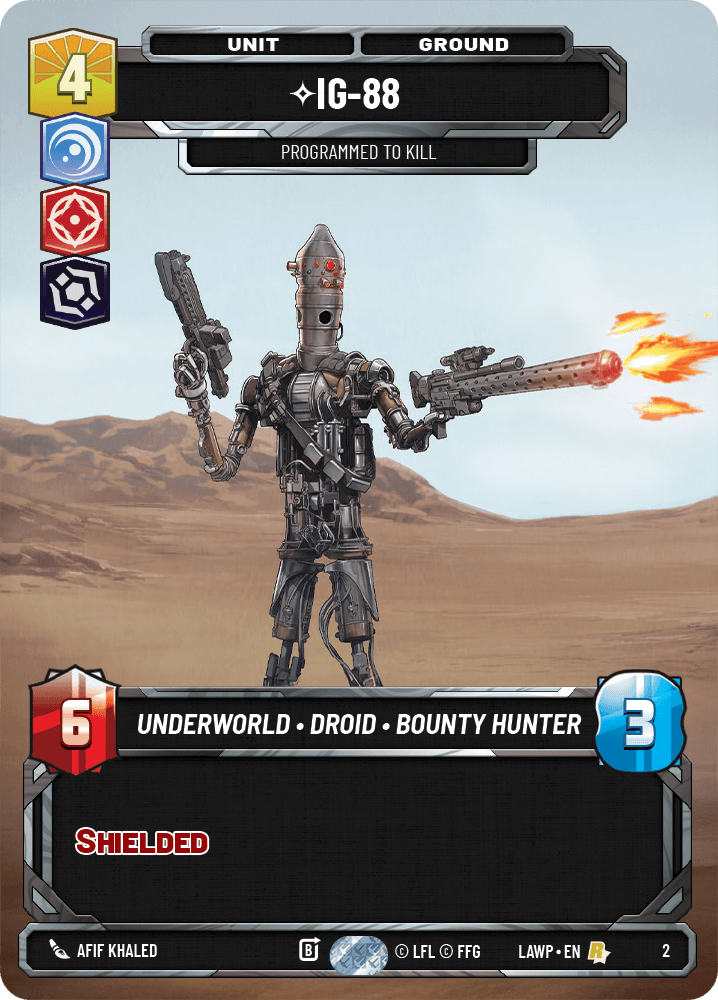⟡ IG-88, Programmed to Kill