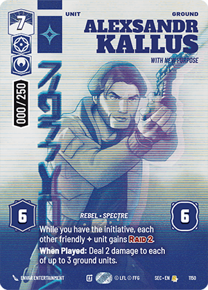 ⟡ Alexsandr Kallus, With New Purpose