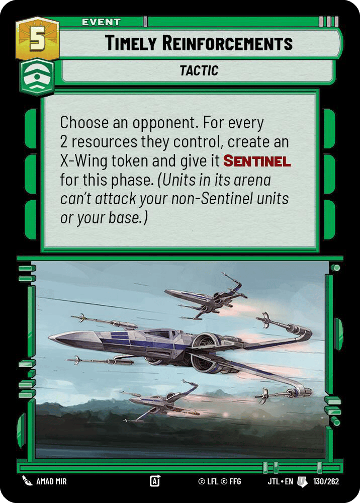 Timely Reinforcements