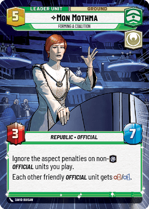 ⟡ Mon Mothma, Forming a Coalition (back)
