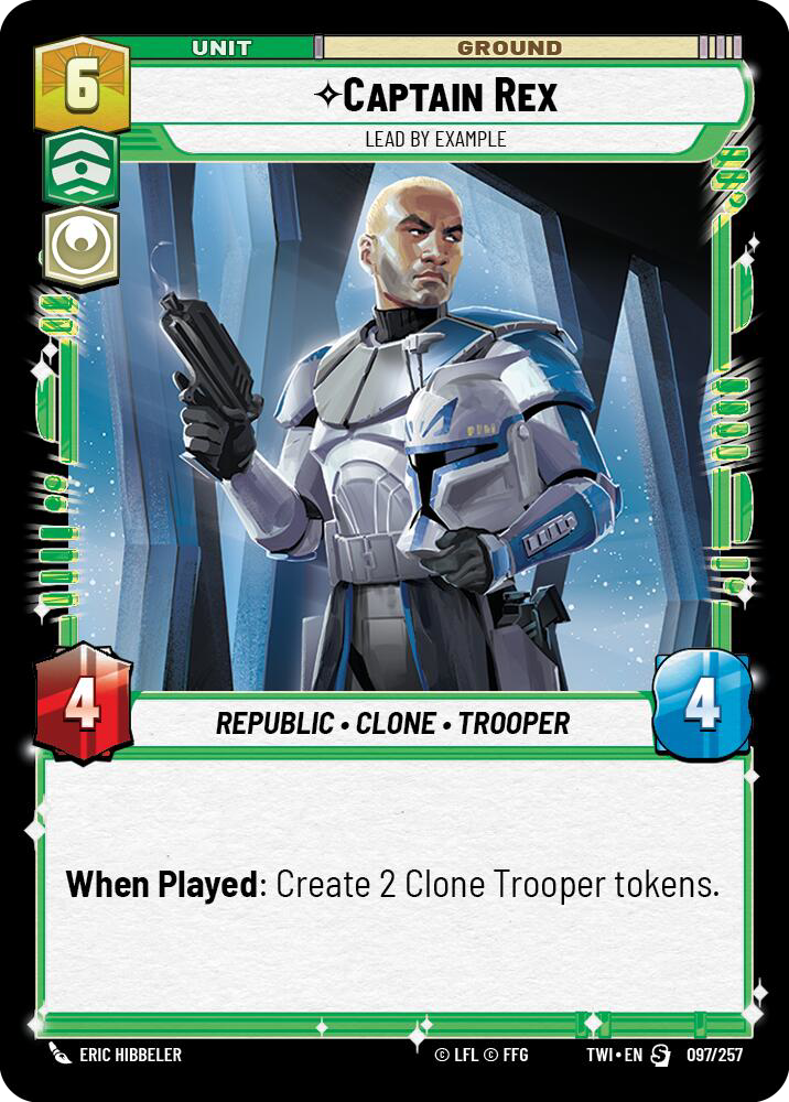 ⟡ Captain Rex, Lead by Example