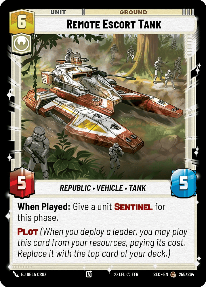 Remote Escort Tank