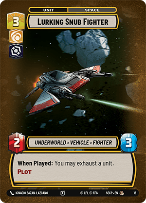 Lurking Snub Fighter