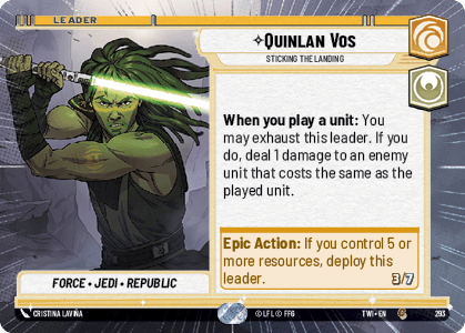 ⟡ Quinlan Vos, Sticking the Landing