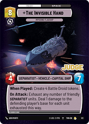 ⟡ The Invisible Hand, Imposing Flagship