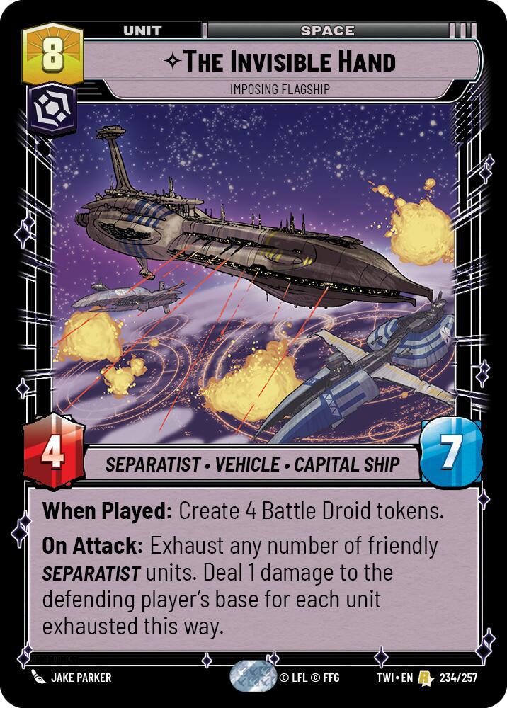 ⟡ The Invisible Hand, Imposing Flagship