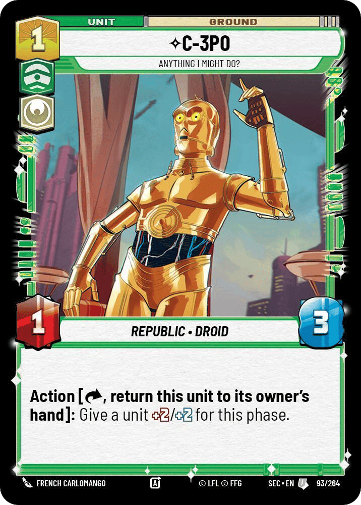 ⟡ C-3PO, Anything I Might Do?