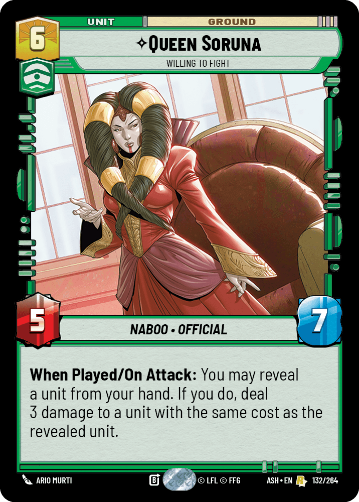 ⟡ Queen Soruna, Willing to Fight