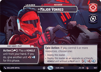 ⟡ Major Vonreg, Red Baron