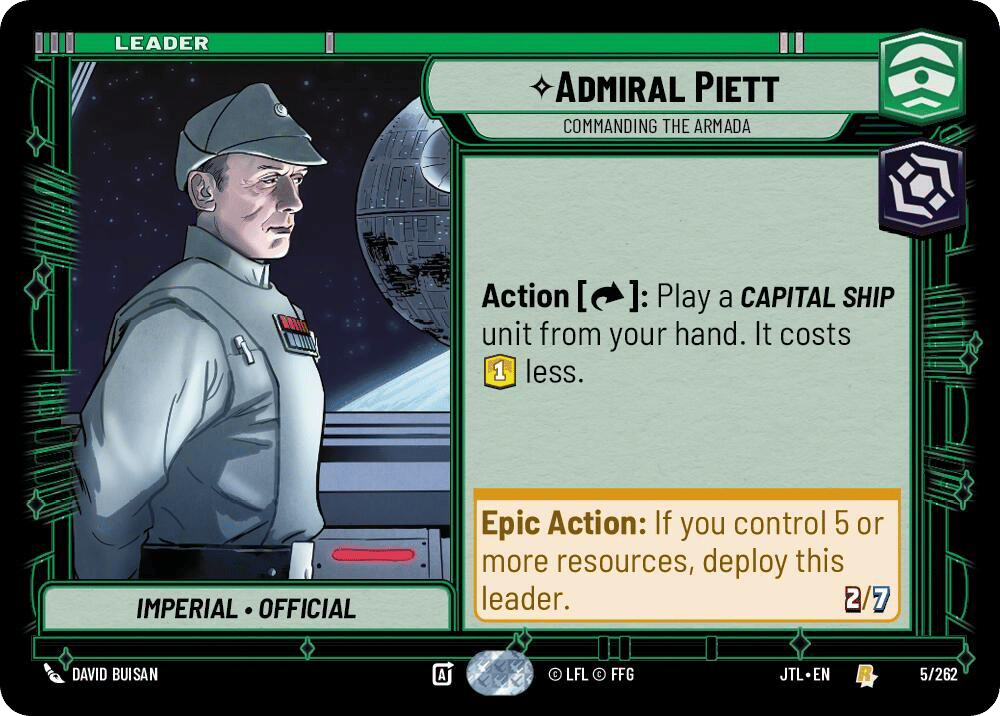 ⟡ Admiral Piett, Commanding the Armada