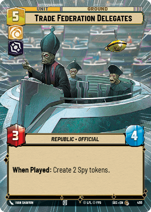 Trade Federation Delegates