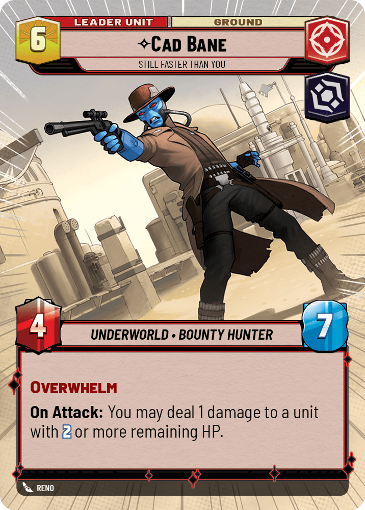 ⟡ Cad Bane, Still Faster than You (back)