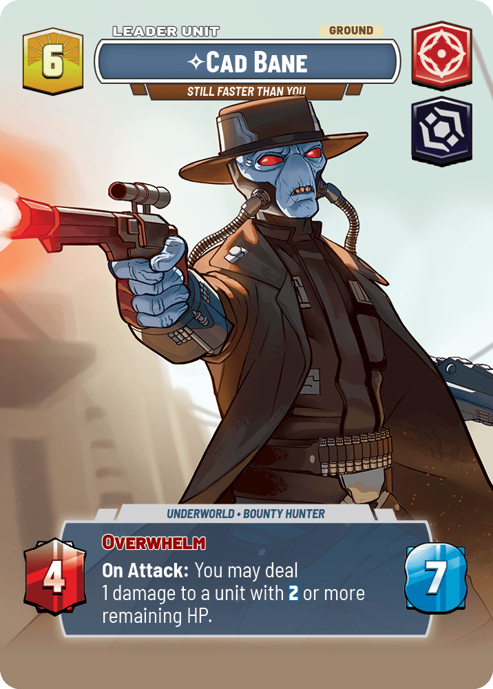 ⟡ Cad Bane, Still Faster than You (back)