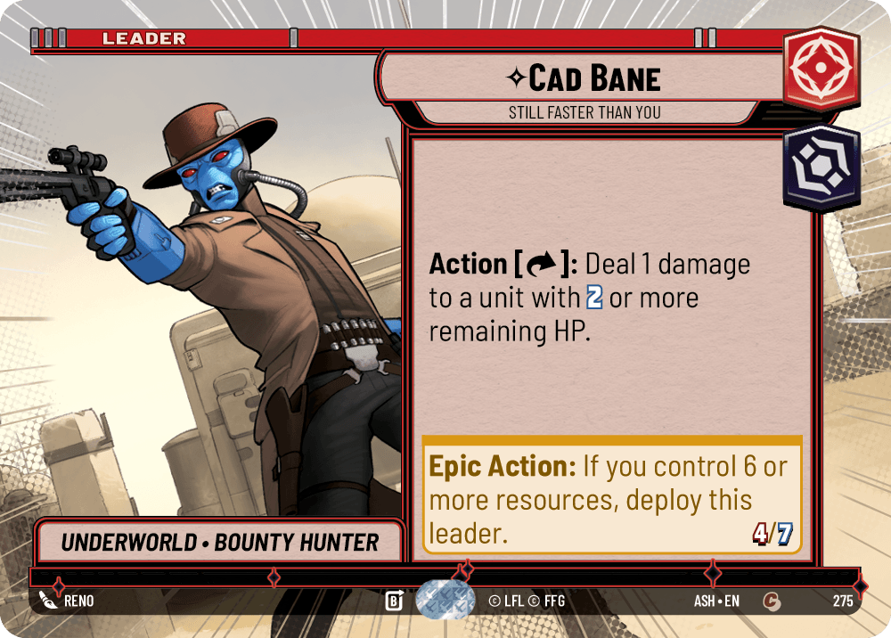 ⟡ Cad Bane, Still Faster than You