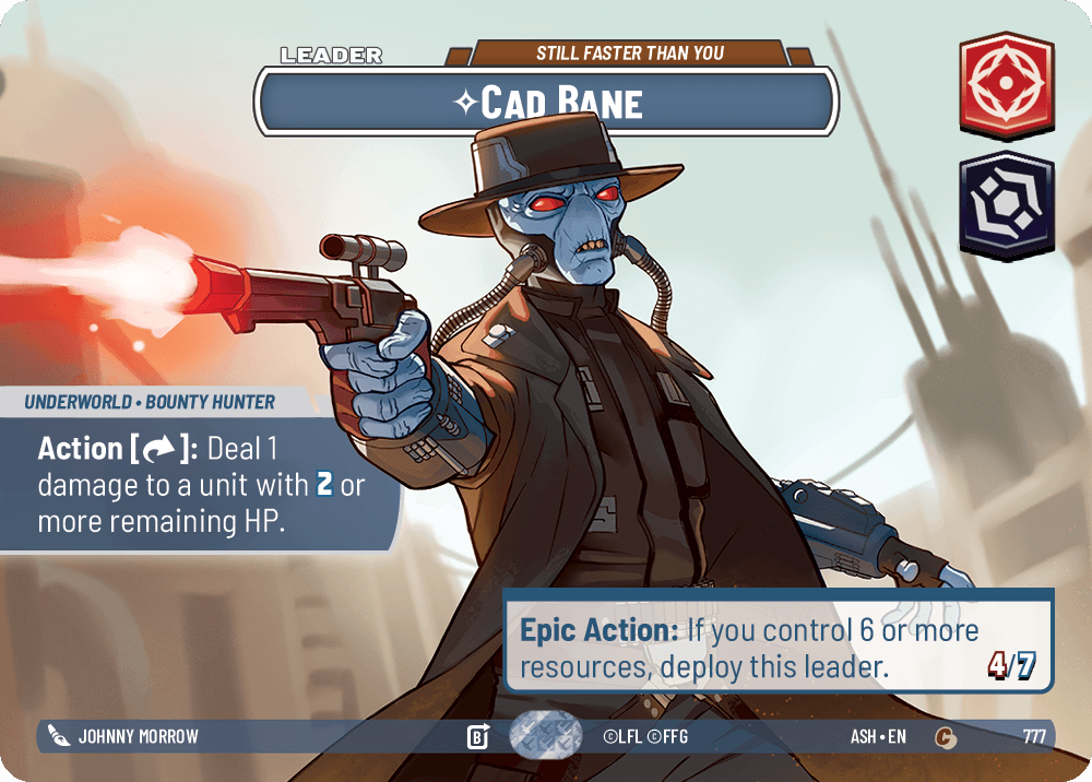 ⟡ Cad Bane, Still Faster than You
