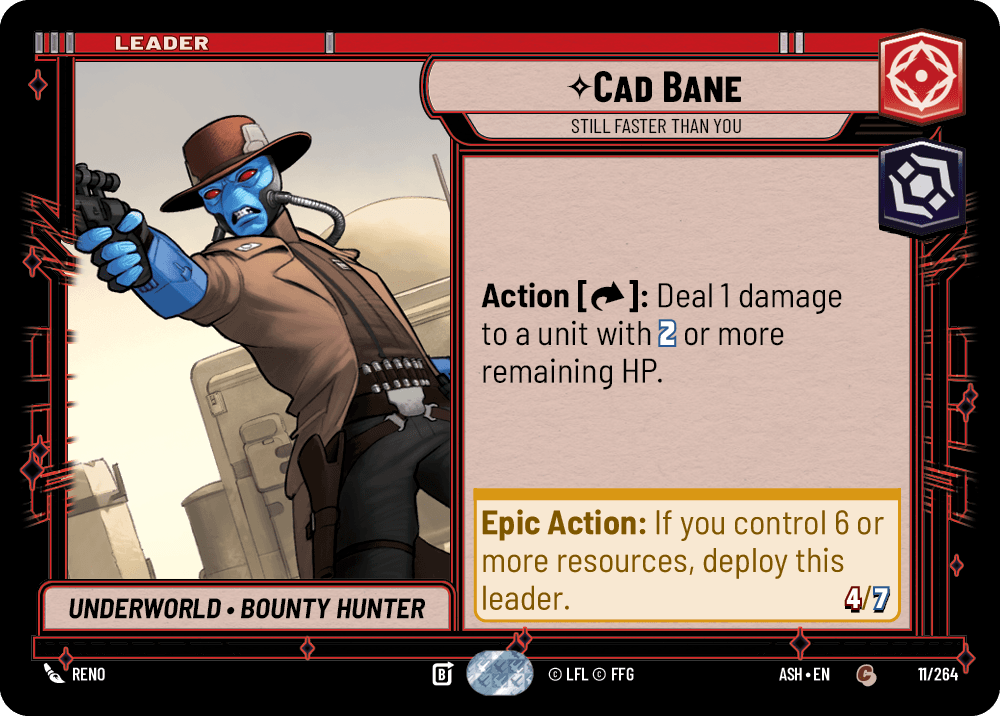 ⟡ Cad Bane, Still Faster than You